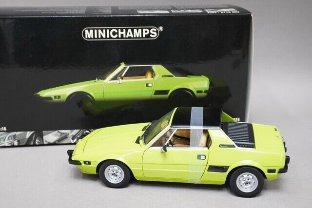 1:18 MINICHAMPS 100121661 Fiat X1/9 1974 Green model car | eBay 1:18 MINICHAMPS 100121661 Fiat X1/9 1974 Green model car | eBay