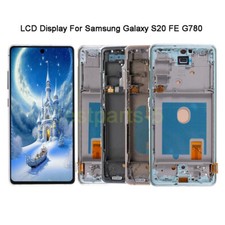 For Samsung Galaxy S20 FE G780G LCD Display Touch Screen Digitizer Replacement
