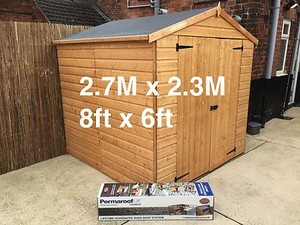 EPDM Rubber Roofing Shed Kit 2.7mx2.3m Shed Roof Felt 