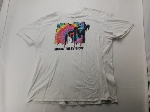 MTV Trippy Melty Logo Tee Shirt 2XL