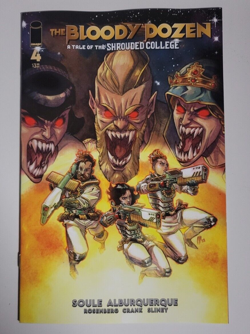 BLOODY DOZEN: TALE-SHROUDED COLLEGE #4 03/20/2024 NM-/VF+ COVER B IMAGE COMICS 