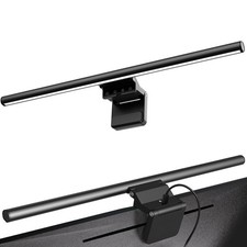 Monitor Light Bar 19.7", No-Glare Asymmetric Screen Lamp, 19.7 in, Dark Grey