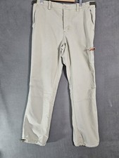 VTG American Eagle Surplus 12 Utility Cargo Parachute Pants Tan Hiking Gorpcore