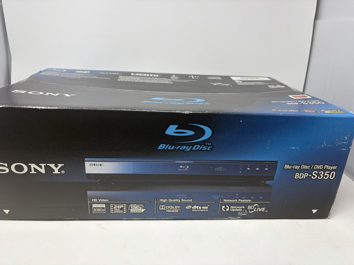【未開封保管品】SONY BDP-S350｜初期Blu-rayモデル｜入手困難品 Sony BDP-S350 Blu-Ray Player for sale online | eBay
