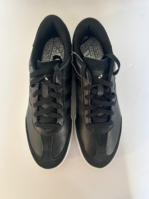 Adidas Gazelle Adicross V Spikeless Golf Shoes (Men s 8.5, Black on Black, New 