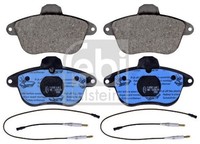 Febi Bilstein Bremsbelagsatz, Scheibenbremse 116038 FüR CitroËN