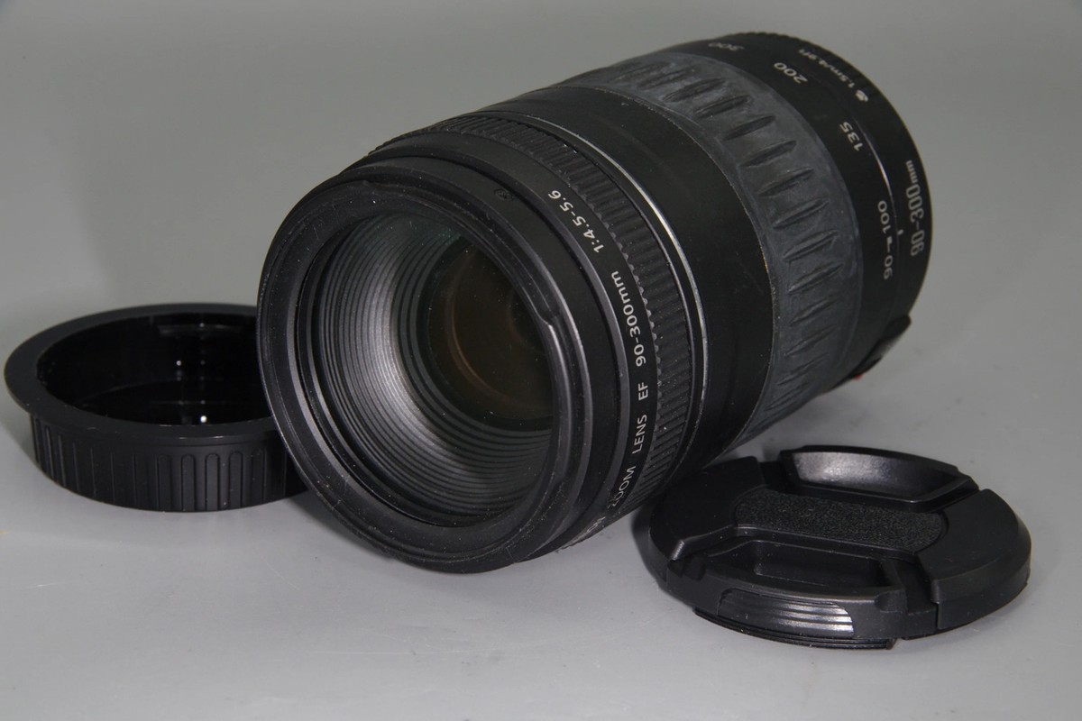 ☆ CANON ZOOM LENS EF 90-300mm 1:4.5-5.6 Canon EF 90-300mm F/4.5-5.6 AF Zoom Lens – Non-USM – Excellent