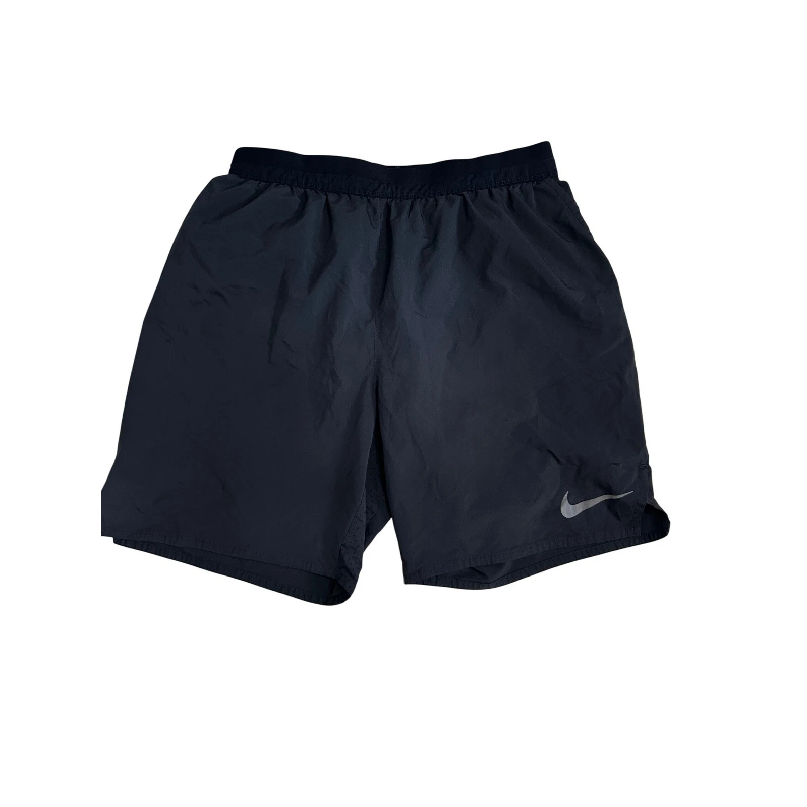 Nike Dri Fit Mens Flex Stride Running Shorts Black, small 9"