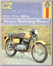 CZ 125 (MOD 476) CZ 175 (MOD 477) CZ 175 TRAIL (MOD 482) 1969-75 REPAIR MANUAL
