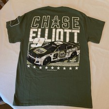 Chase Elliot T Shirt Medium Green #9 Hendrick Motorsports 2022 Nascar 100 Cotton