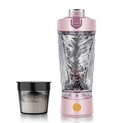 650ml Electric Protein Shaker Bottle USB Rechargeable 