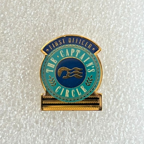 Vintage The Princess Cruises Captain's Loyalty Program Lapel Pin, 1-Inch Tall