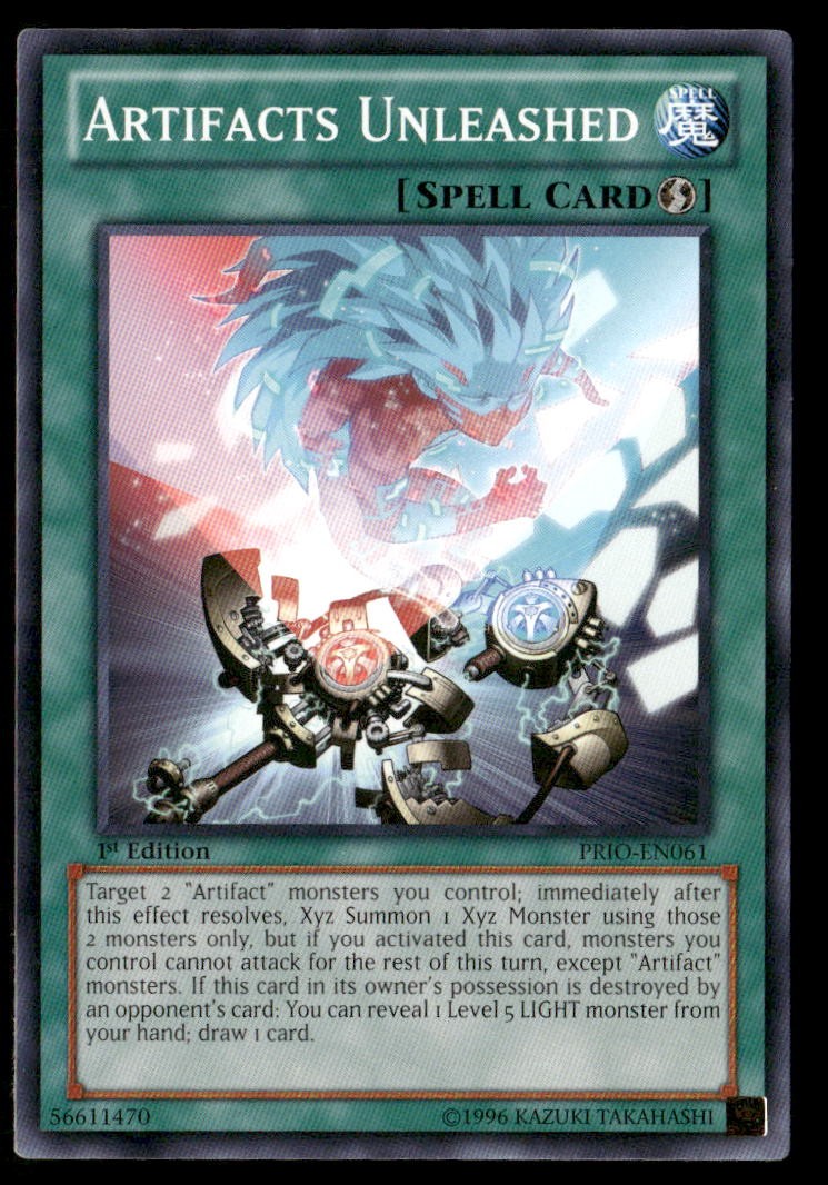 Artifacts Unleashed PRIO-EN061 Primal Origin C LP Yu-Gi-Oh!