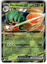 Pokemon 2026 ME03: Perfect Order Card 12/088 Decidueye ex Double Rare