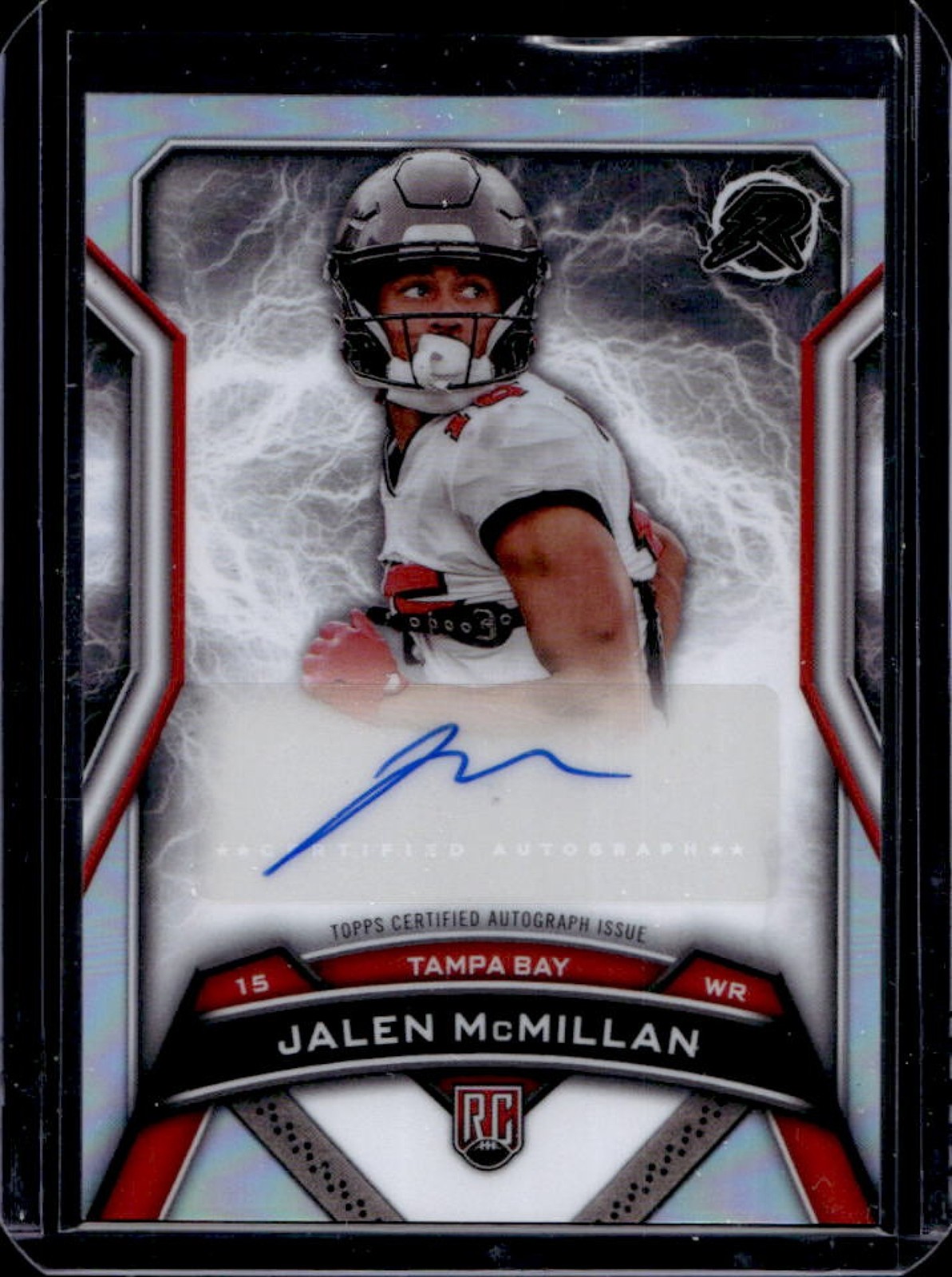 Jalen McMillan Topps Resurgence Resurgence Rookie Signatures #RRSJMC Base