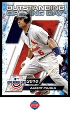 2021 Topps Opening Day #OOD-2 Albert Pujols Outstanding Opening Day