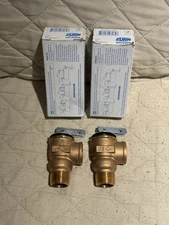 LOT OF 2 NEW Zurn Wilkins P1000AXL-30C Pressure Relief Safety Valve 30psi 3/4Npt