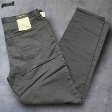 Banana Republic Jeans Mens 34x32 Gray Traveler Athletic Tapered Fit Stretch