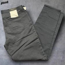 Banana Republic Jeans Mens 34x32 Gray Traveler Athletic Tapered Fit Stretch