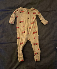 Brave Little Ones Newborn Fire Truck Print Ba...