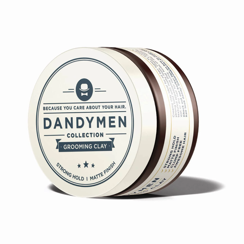 Men’S Hair Grooming Clay, Strong Hold, Tobacco Vanilla, 3.4 Oz - Picture 7 of 12
