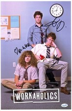 Blake Adam Anders Signed Autographed 11x17 Photo ACOA Workaholics Cast #2