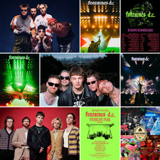 Large A0 A1 A2 A3 A4 A5 Fontaines D.C. Album Cover Tour Dates Wall Art Poster