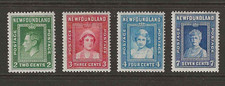 NEWFOUNDLAND ~ 1938 ~ SG 268-271 SET OF 4  ~ MOUNTED MINT
