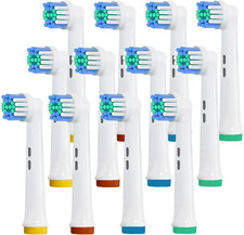 12 Pack Replacement Toothbrush Heads for Oral-B, Soft Electric Toothbrush Refill