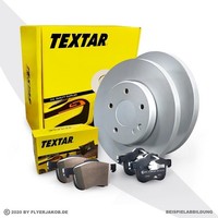 Textar Bremsenset Hinten Bremsscheiben + BremsbeläGe FüR VW Polo