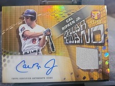 2025 Topps Pristine Cal Ripkin Jr Popular Demand Auto Relic  49/50