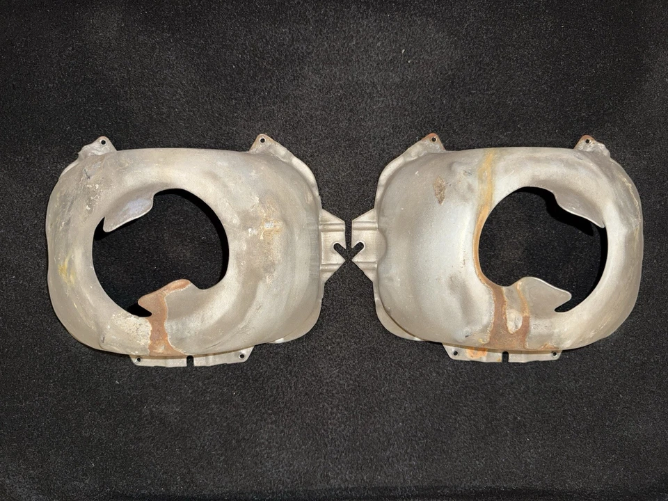 1984-1996 Jeep Cherokee XJ RUST FREE Headlight Buckets - Image 2 of 2