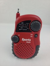 Lennox Sound AM/FM Handheld Sports Radio Model PR-36 Tested/Works