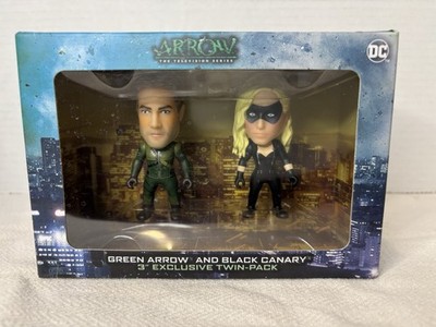 Titan Merchandise Green Arrow Black Canary 3'' Vinyl Figure 2 Pack NYCC Exclusive