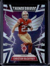 2025 Panini Phoenix Christian McCaffrey Thunderbirds #44 49ers