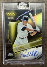 PAUL O'NEILL 2026 TOPPS CHROME BLACK GOLD REFRACTOR AUTO /50 #CBA-PO YANKEES