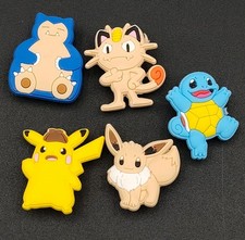 Set-5 Pok mon Crocs Shoe Charms Crocks Characters Shoe Wristband B32.1GA3458