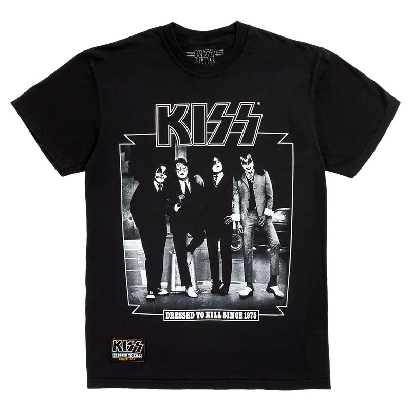 KISS Dressed To Kill 50th Anniversary T-shirt XXL XXLarge Men's