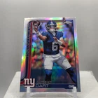 2025 Topps Chrome Football Jaxson Dart Giants Refractor Rookie Card