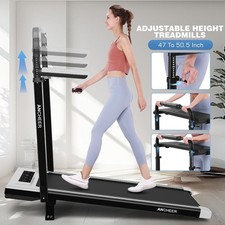 Adjustable Height Treadmill for Home&Gym Excercise,12% Incline Walking Treadmill 8