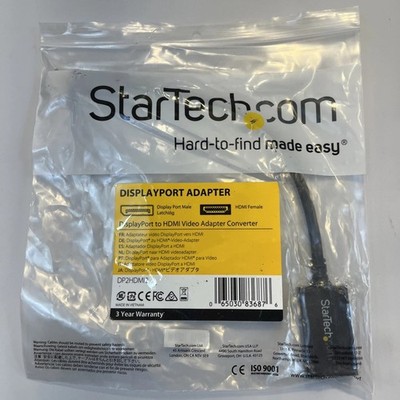StarTech DisplayPort male to HDMI Adapter  female- Video Converter