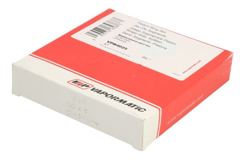Fits VAPORMATIC VPB4025 Piston Ring Kit VPB4025 Piston ring set (STD 3,5-2,5-3,