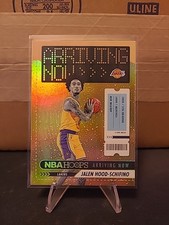 2023-24 Hoops Jalen Hood-Schifino Arriving Now Winter Holo #10 RC