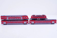 (SAL1405) Minitrix aus Set 11490 Zugset mit E-Lok BR 110 Nahverkehr DB, N, oh...