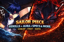 SAILOR PIECE - REROLLS, SPECS,  SETS, CHESTS & MORE! CHEAP, FAST & SAFE!