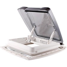 MPK VISION STAR PRO TETTO SFIATO LUCE FINESTRA SFIATO 400 BIANCO PER CARAVAN & CAMPER