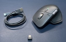 Logitech MX Master 4 for Mac Ergonomic Bluetooth Mouse, Advanced Haptic Feedback