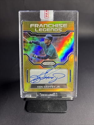 #ad #ad KEN GRIFFEY JR PANINI PRIZM AUTO GOLD 10 **CHASER PACK** MULTI SPORT READ $6.99