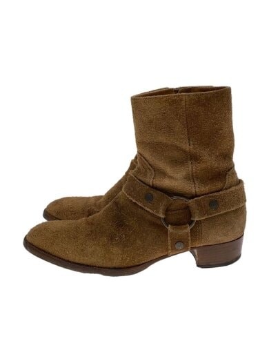 SAINT LAURENT Stivali 40 CML Scamosciato Imbracatura