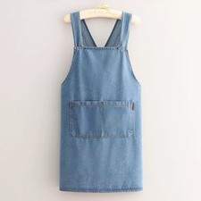 Adult Jour Aprons Lightweight Cotton Apron with Front Pocket Cross Back Apron UK